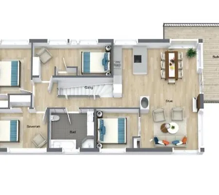 Апартаменты Modern, Spacious *